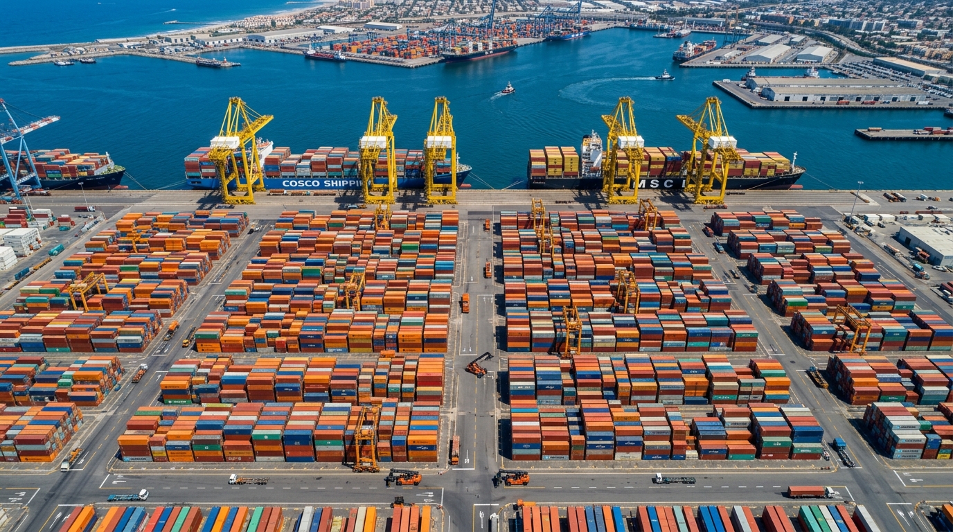 Logística de Importación y Terminal de Contenedores